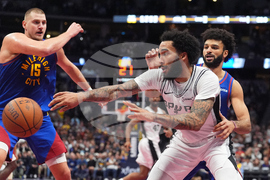 Spurs Nuggets Basketball