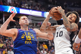 Spurs Nuggets Basketball
