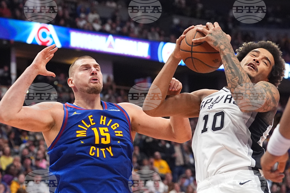 Spurs Nuggets Basketball