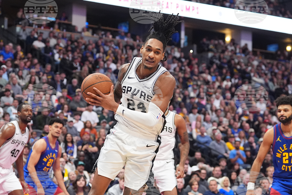 Spurs Nuggets Basketball