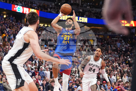 Spurs Nuggets Basketball