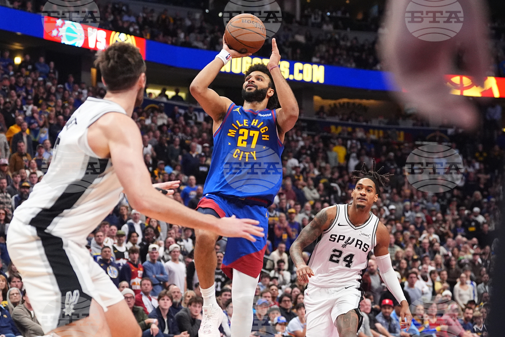 Spurs Nuggets Basketball