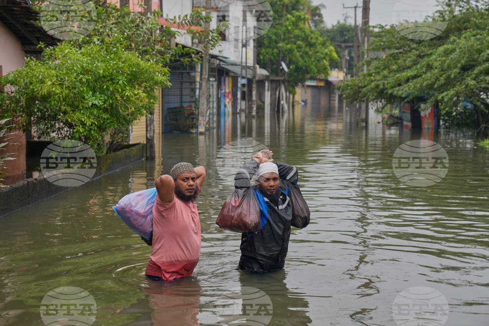 APTOPIX Sri Lanka Extreme Weather