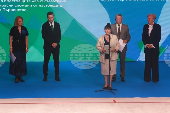 Президентът на БФЕГГ Мариета Дукова: „Много съм доволна от факта, че България се показва като сериозен домакин на големи спортни събития“