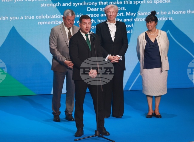 Кметът на Самоков инж. Ангел Джоргов откри официално Световното първенство по естетическа групова гимнастика в Самоков