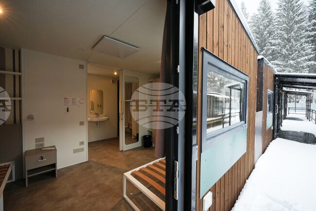 Изградиха временно олимпийско селище в Кортина д'Ампецо с 377 мобилни къщички 