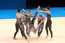 Самоков - Световно първенство по естетическа групова гимнастика - жени