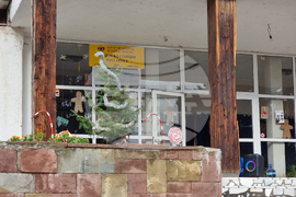 Село Скриняно - младежи - коледна украса