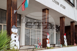 Село Скриняно - младежи - коледна украса