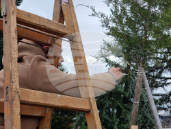 Село Скриняно - младежи - коледна украса