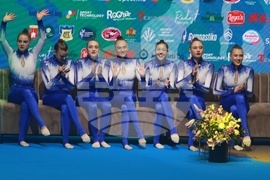 Самоков - Световно първенство по естетическа групова гимнастика - жени