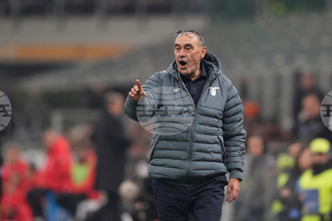 Треньорът на Лацио Маурицио Сари след отстраняването на Милан за Купата на Италия: „Това са ситуации, на които се наслаждавам“