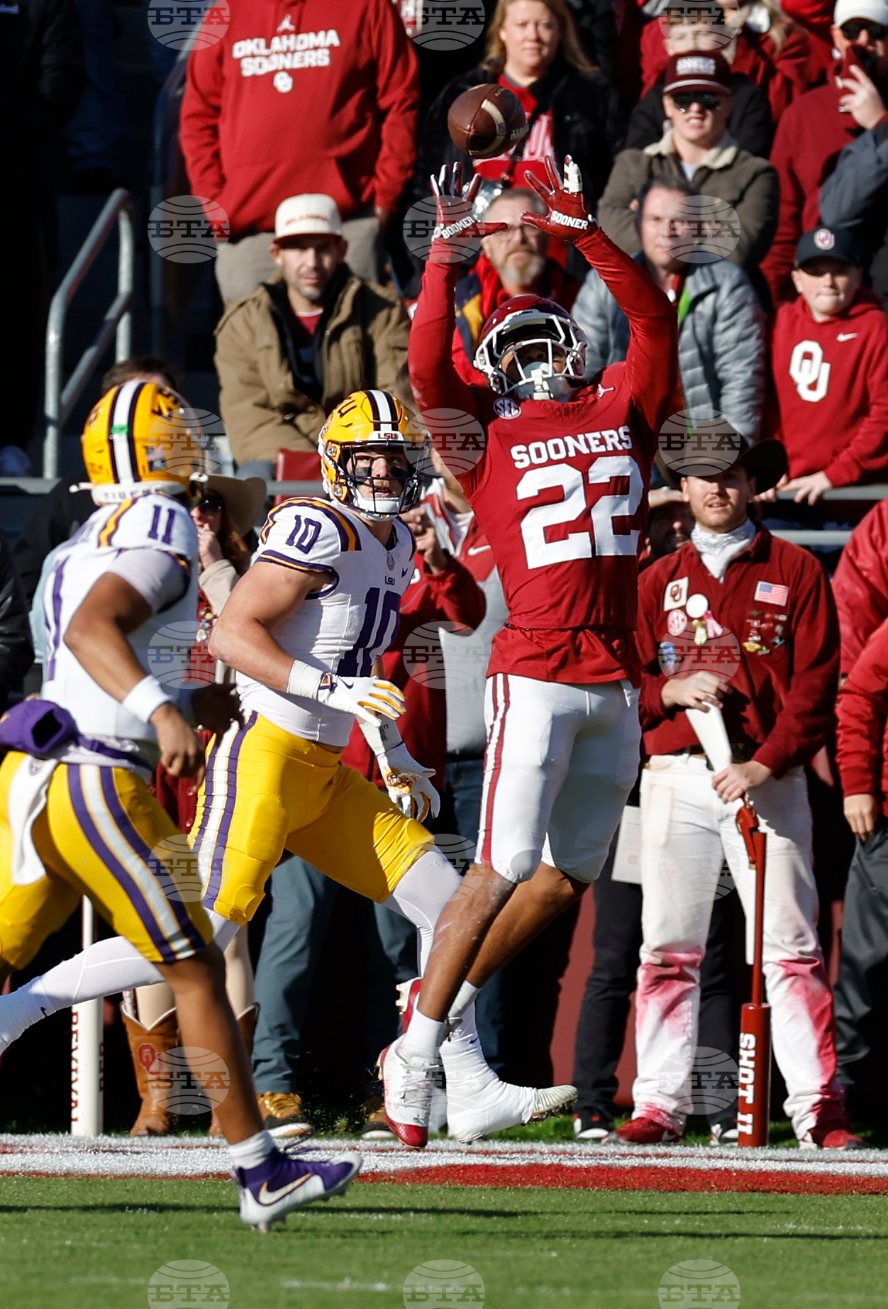 LSU Oklahoma Football