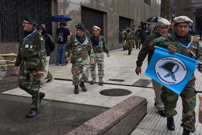 Argentina Military Protest
