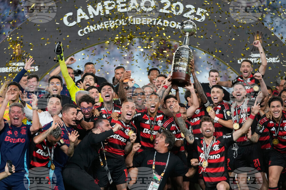 APTOPIX Peru Brazil Copa Libertadores Soccer