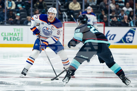 Oilers Kraken Hockey
