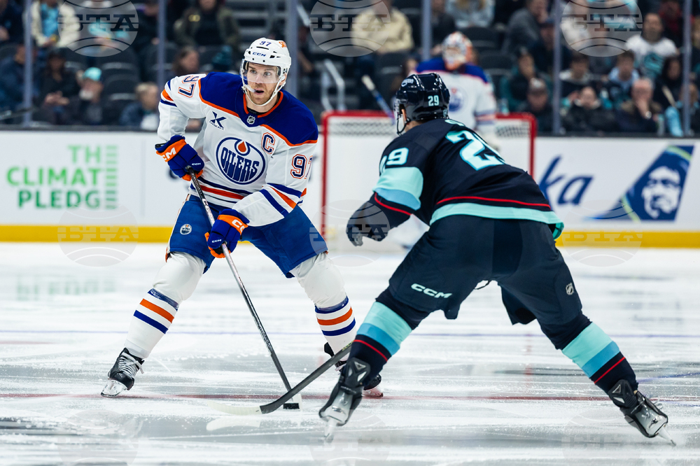 Oilers Kraken Hockey