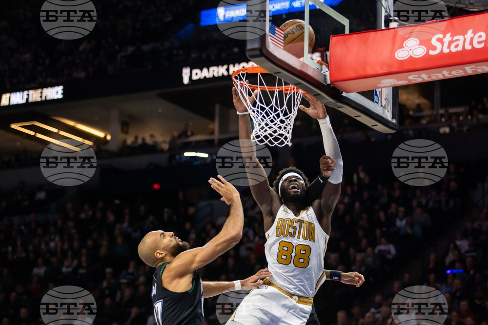 Celtics Timberwolves Basketball