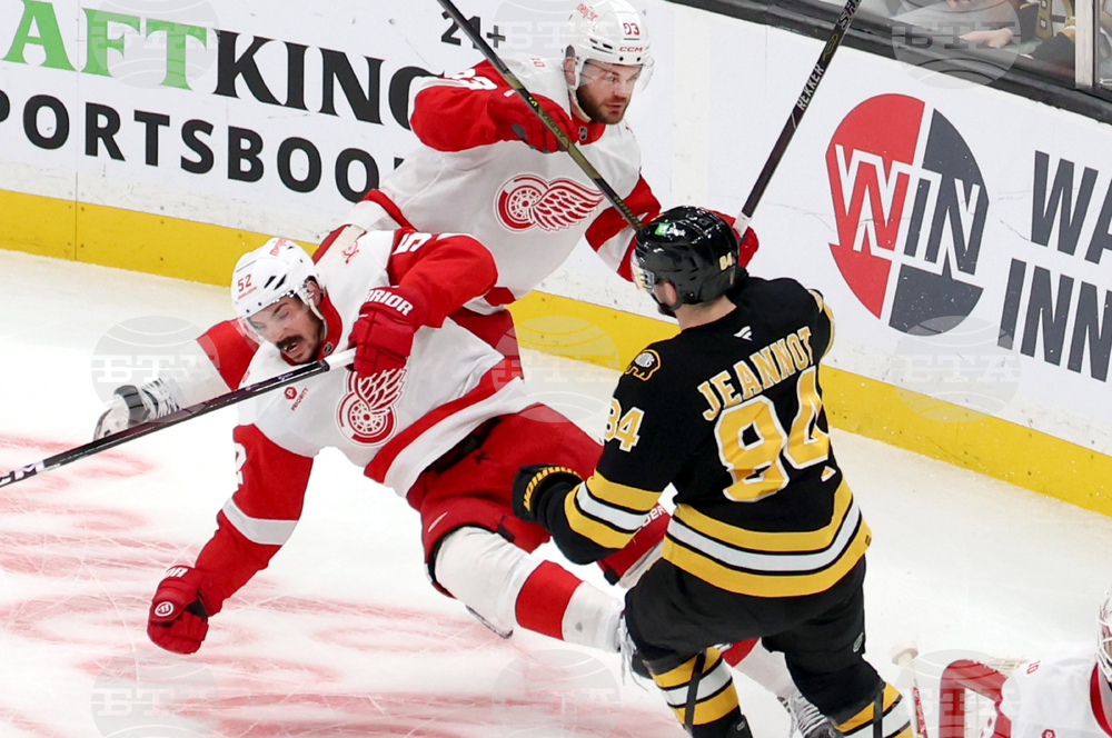 Red Wings Bruins Hockey