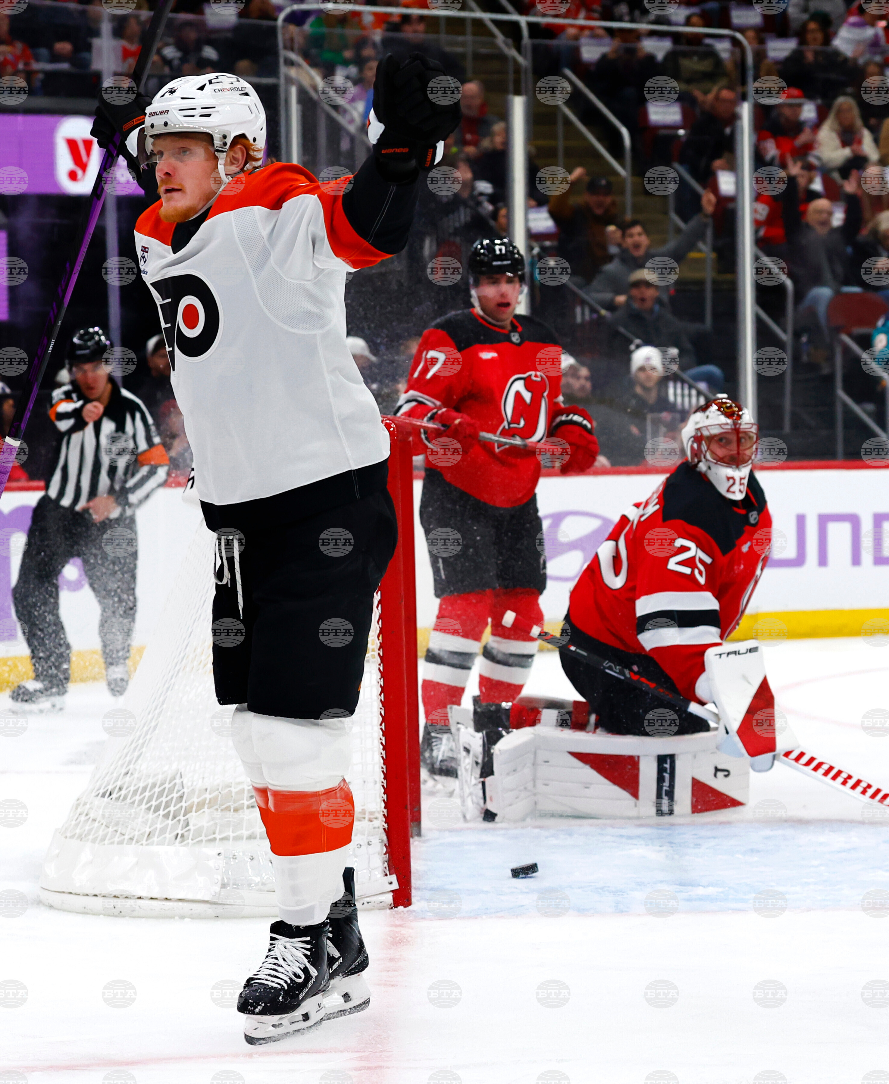 Flyers Devils Hockey