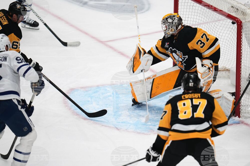 Maple Leafs Penguins Hockey