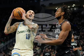 Nets Bucks Basketball