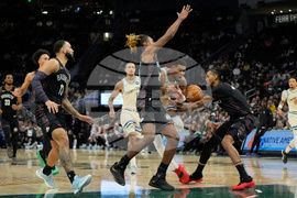 Nets Bucks Basketball
