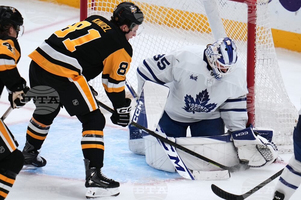 Maple Leafs Penguins Hockey