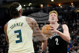 Nets Bucks Basketball