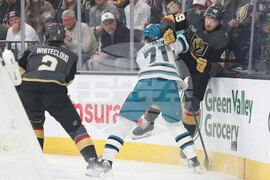 Sharks Golden Knights Hockey