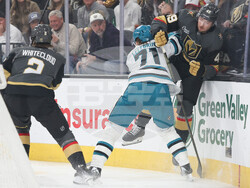 Sharks Golden Knights Hockey