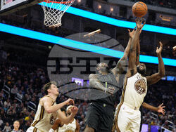 Pelicans Warriors Basketball