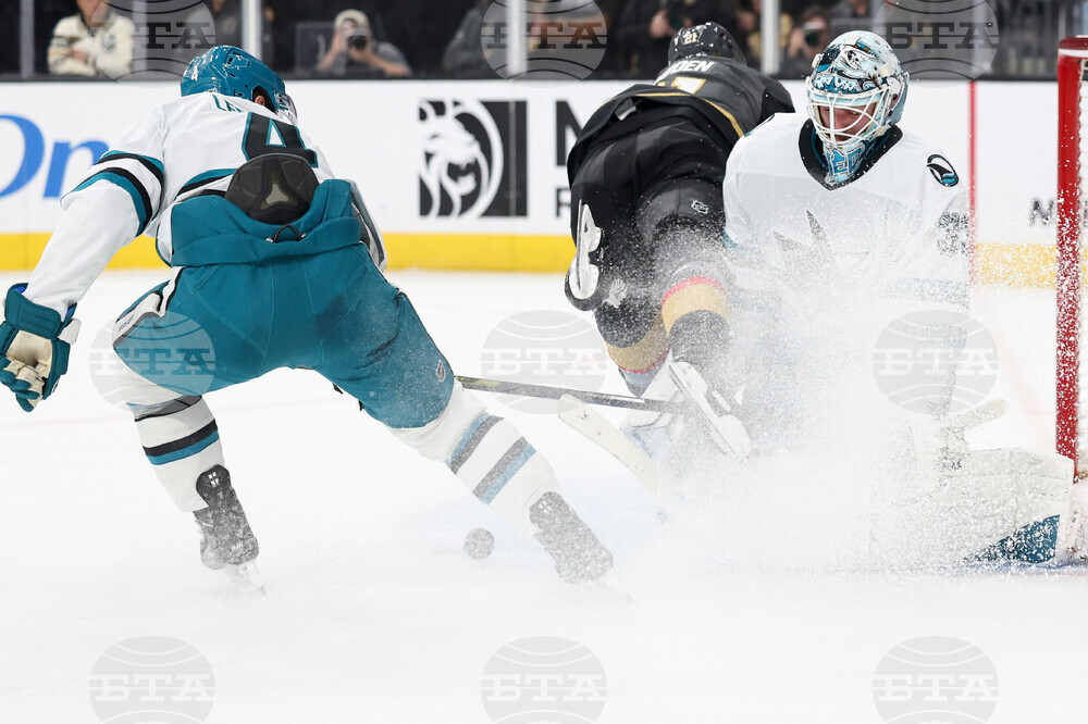 Sharks Golden Knights Hockey