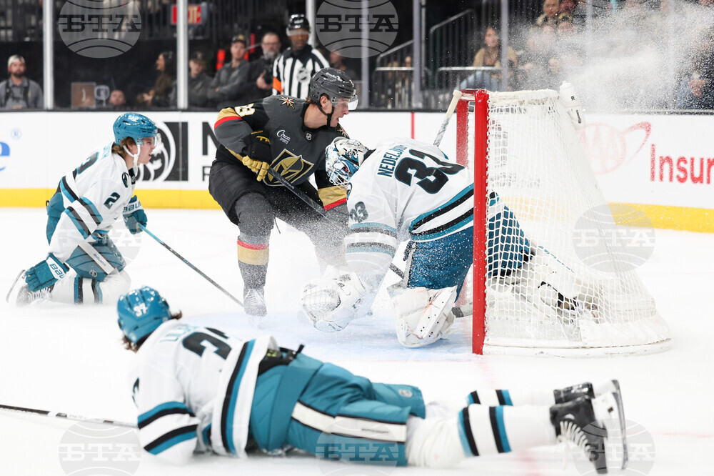 Sharks Golden Knights Hockey
