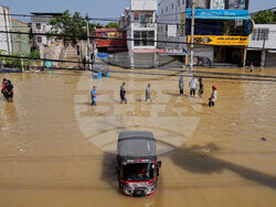APTOPIX Sri Lanka Extreme Weather