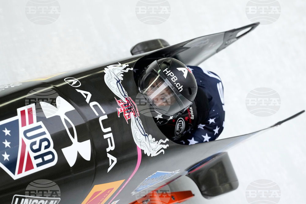 APTOPIX Austria World Cup Bobsleigh
