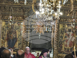 Турция - Истанбул - Папа Лъв XIV и Вселенски патриарх Вартоломей - литургия