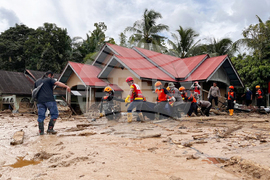 Indonesia Extreme Weather Landslides