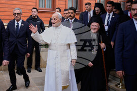 APTOPIX Turkey Mideast Pope