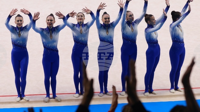 Bulgarian Women’s Team Win World Title in Aesthetic Group Gymnastics in Samokov