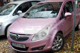 Столица - цветни автомобили - ежедневие