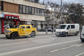 Столица - цветни автомобили - ежедневие