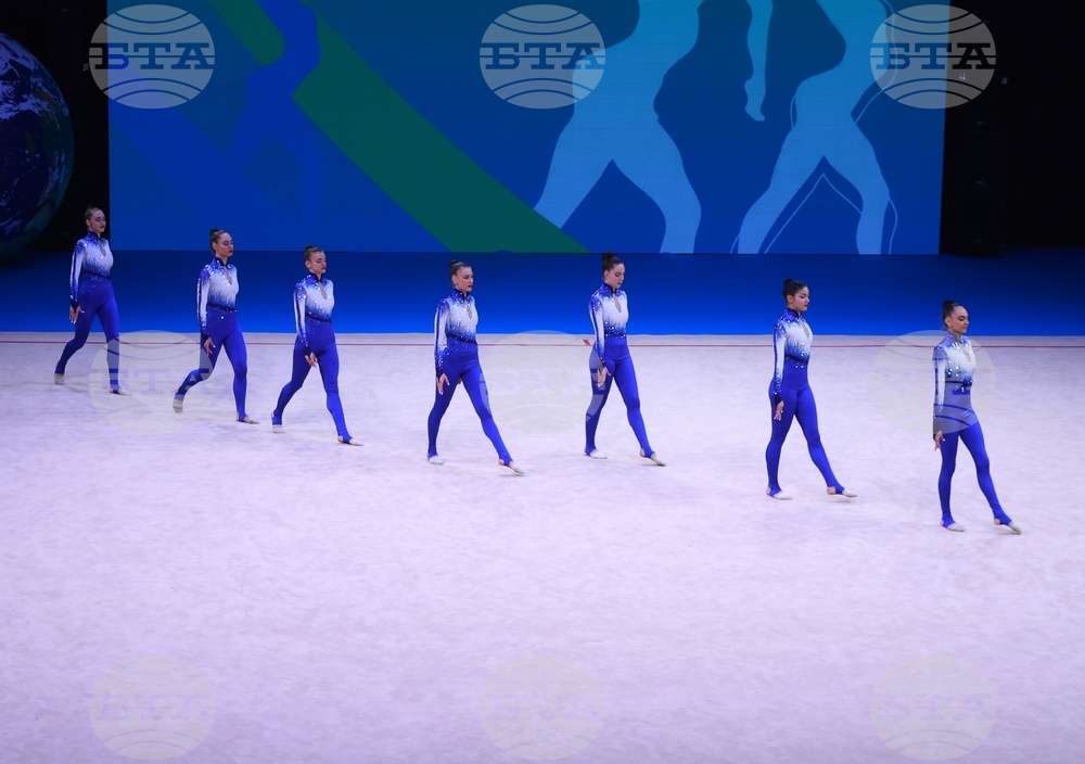 Самоков - Световно първенство по естетическа гимнастика - награждаване