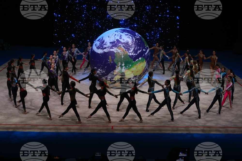 Самоков - Световно първенство по естетическа гимнастика - награждаване