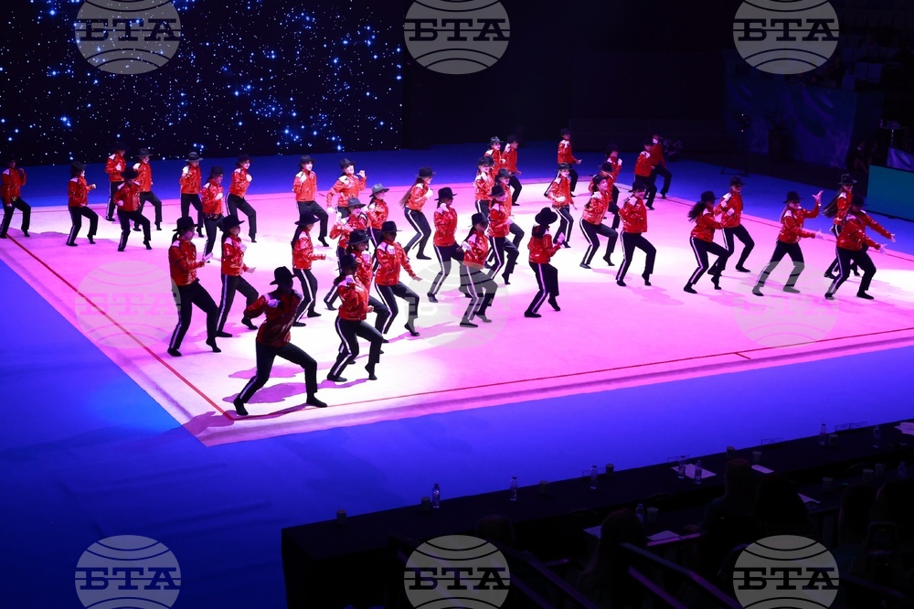 Самоков - Световно първенство по естетическа гимнастика - награждаване