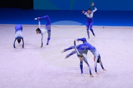 Самоков - Световно първенство по естетическа гимнастика - награждаване