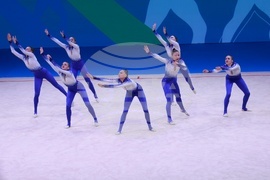 Самоков - Световно първенство по естетическа гимнастика - награждаване