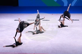 Самоков - Световно първенство по естетическа гимнастика - награждаване