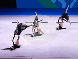 Самоков - Световно първенство по естетическа гимнастика - награждаване