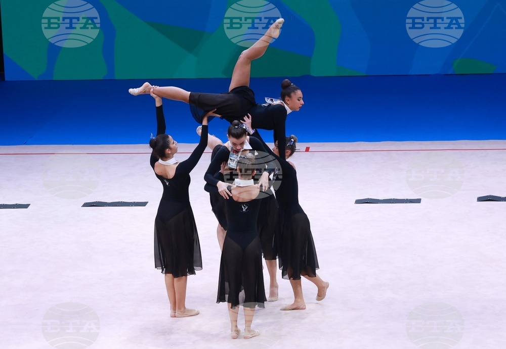 Самоков - Световно първенство по естетическа гимнастика - награждаване